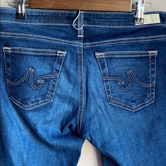 AG Adriano Goldschmied Jeans The Stilt Crop Raw Step Hem 28 - Picture 7 of 9